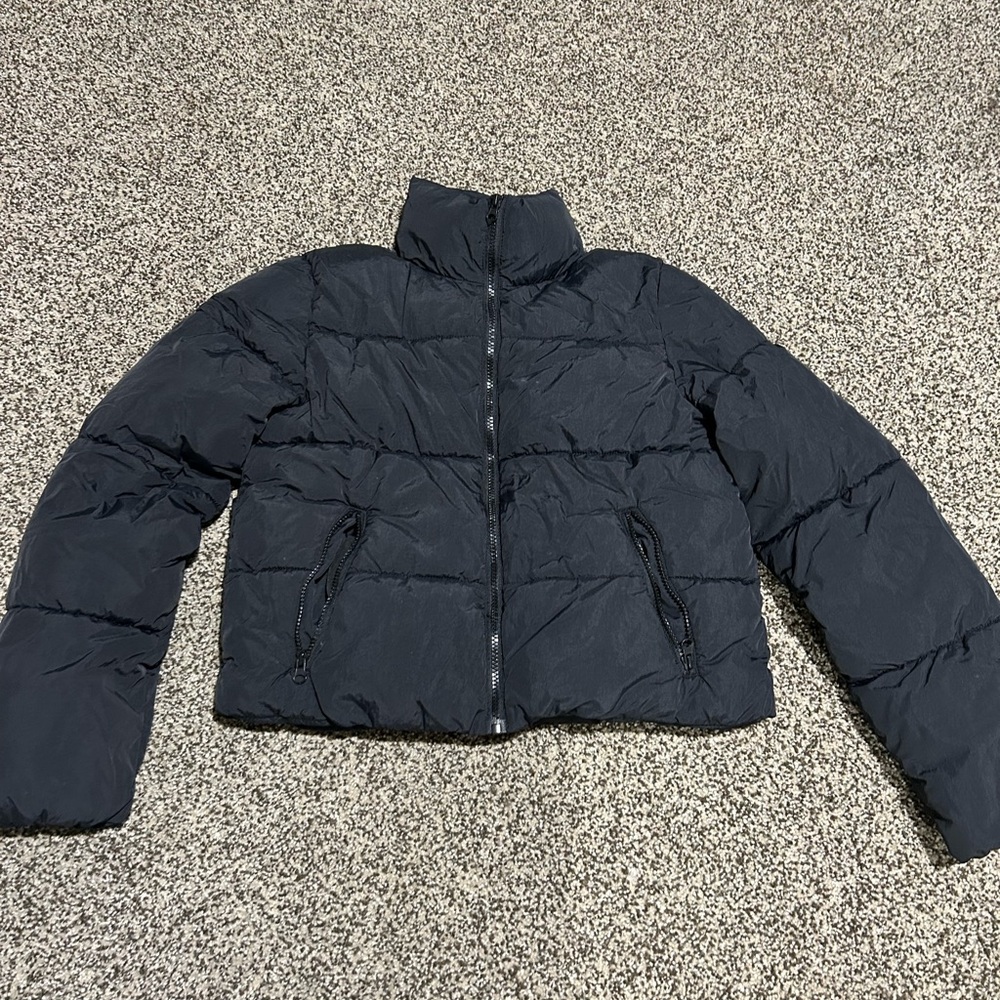 H&M Black Womens Puffer Jacket